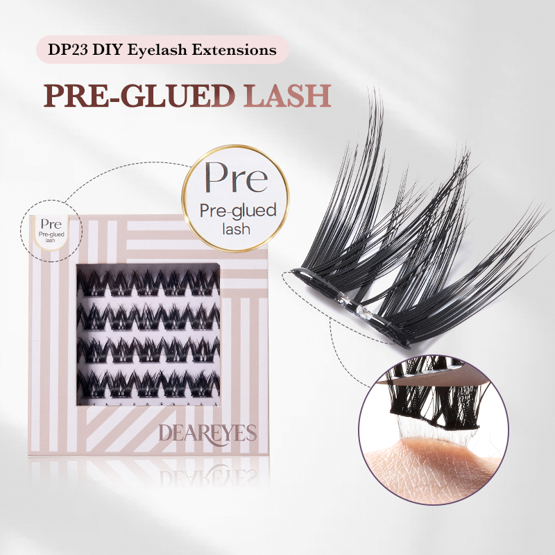 Eyelash Extension No 10 - DearEyes DP-23 Extensão de Cílios Autoadesiva