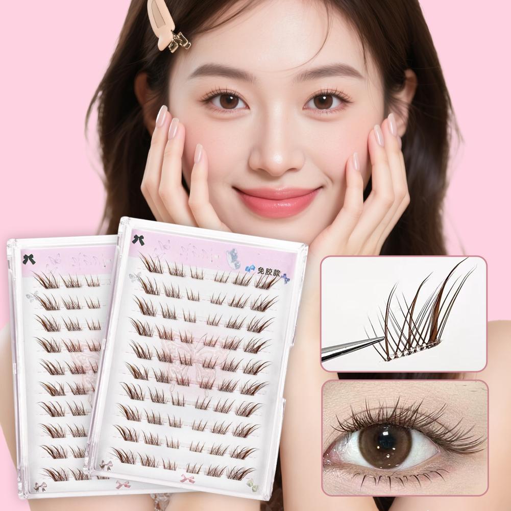 Eyelash Extension No 10 - Não há necessidade de cola efeito