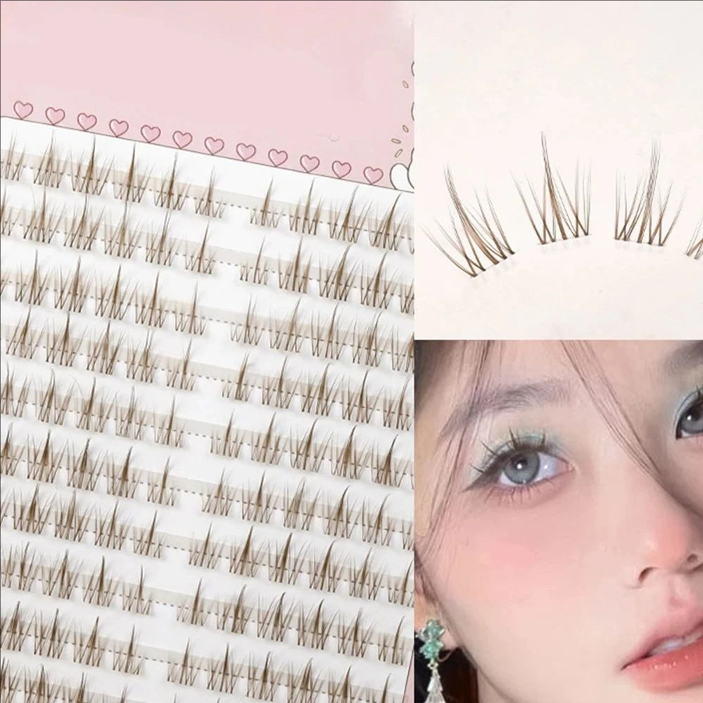 Eyelash Extension In Chinese - Mj marrom girassol cílios postiços preto