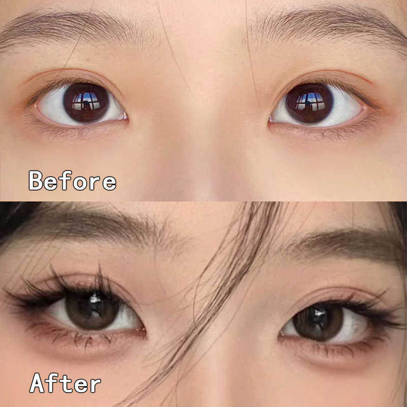 Eyelash Extension No 10 - Cílios Postiços Fox Cluster Autoadesivos, Extensões