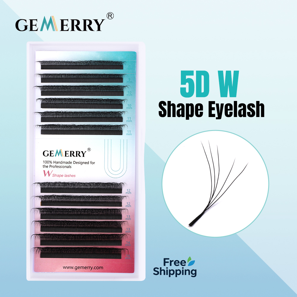 Eyelash Extension Human Hair - Extensões de Cílios GEMERRY 5D em