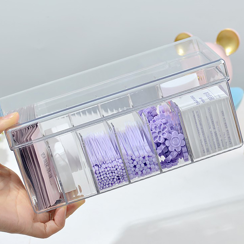 Lash Extension Tweezers - Grande Capacidade Eyelash Tool Storage Box,