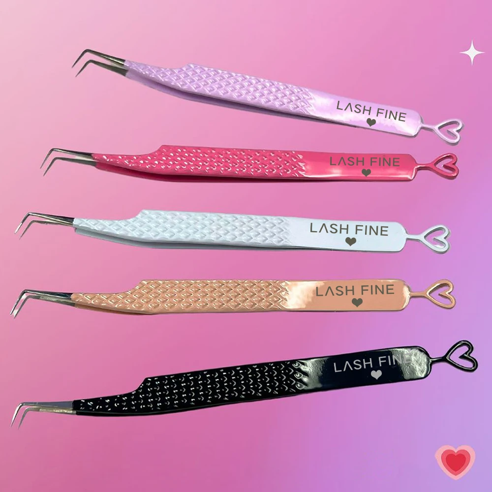 Pinça de extensão de cílios em - Lash Extension Tweezers avaliação e preço