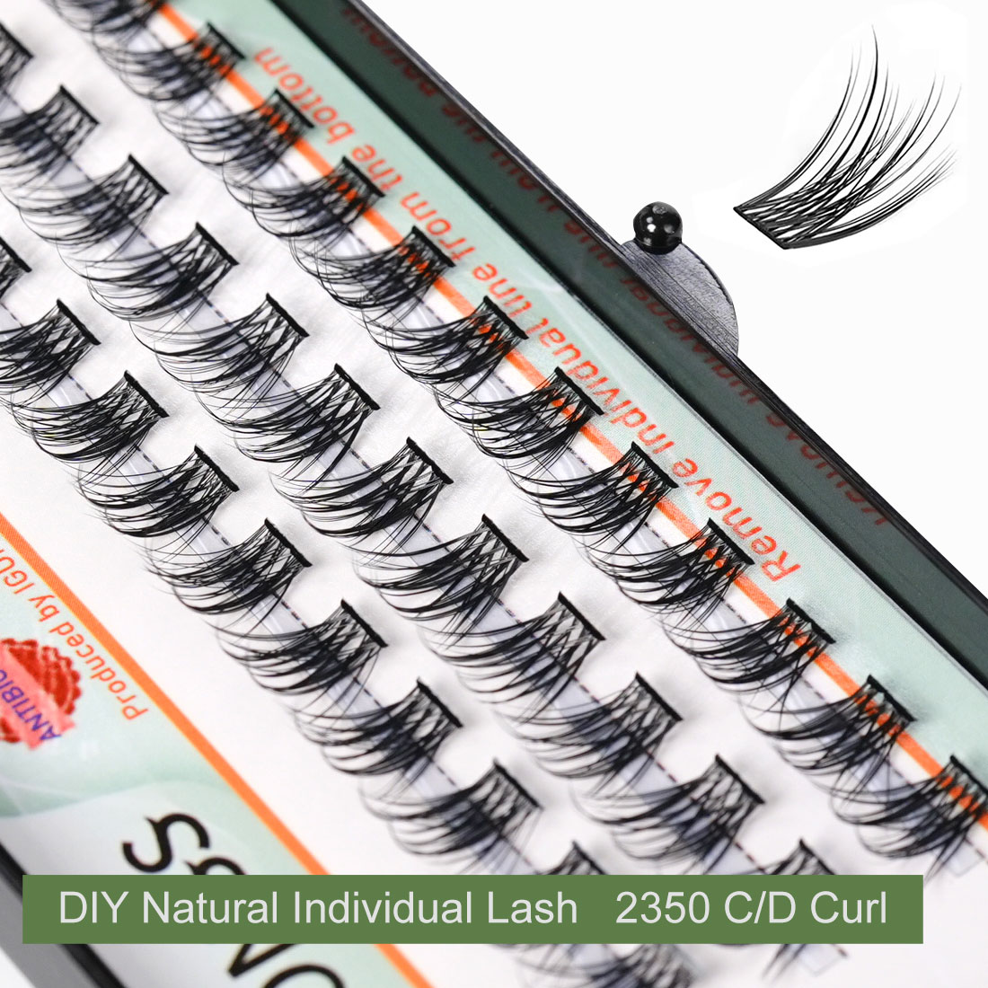 OEM ODM Cílios em Tufos Extens - Eyelash Extension Human Hair avaliação e preço