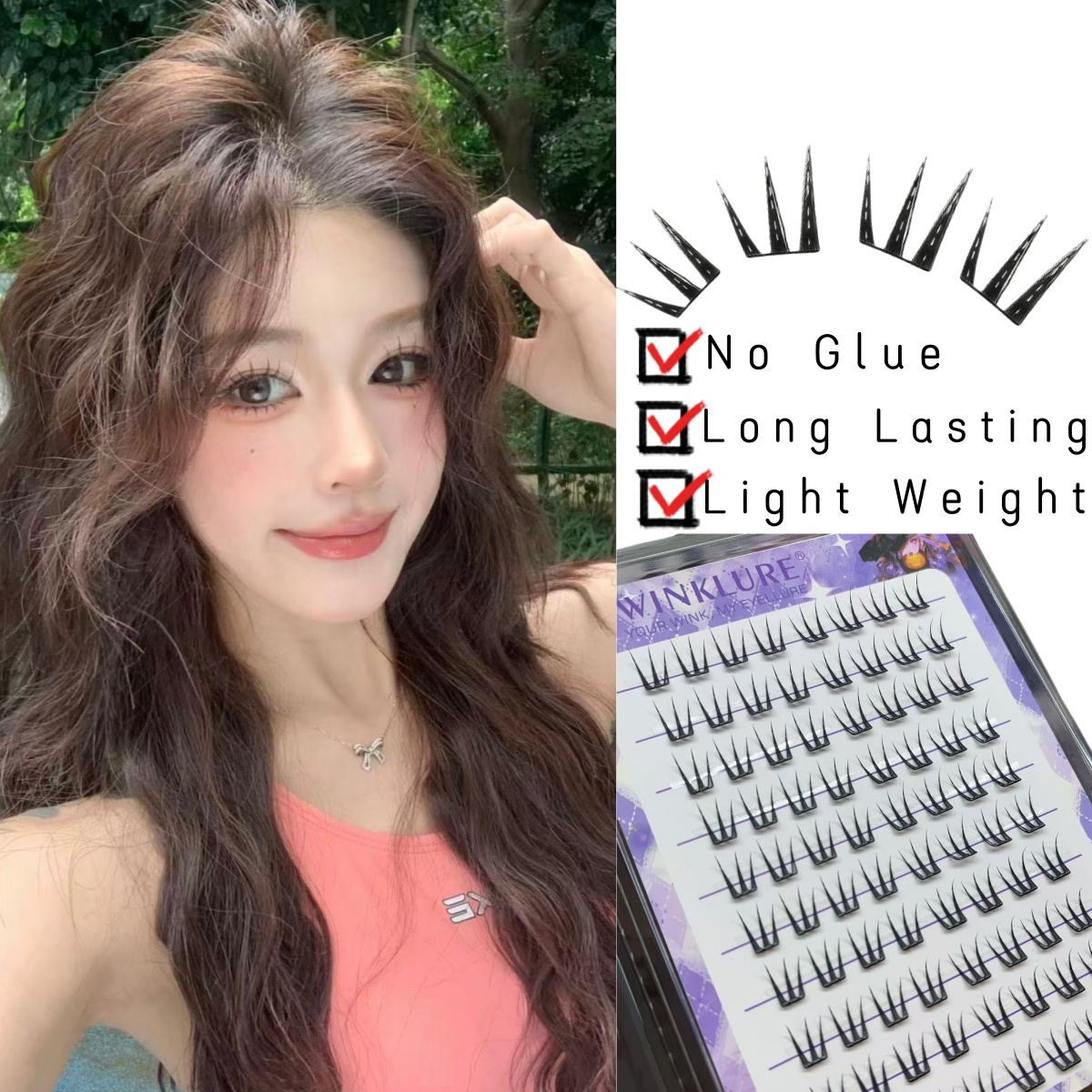 Cílios Postiços WINKLURE No-Gu - Eyelash Extension No 10 avaliação e preço