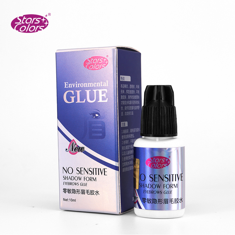 Starscolors cola de extensão d - Eyelash Extension Glue For Sensitive Eyes avaliação e preço