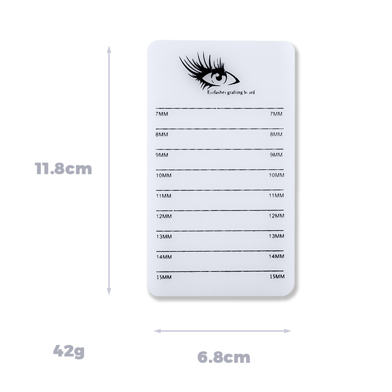 1pc acrílico lash titular pale - Eyelash Extension London avaliação e preço