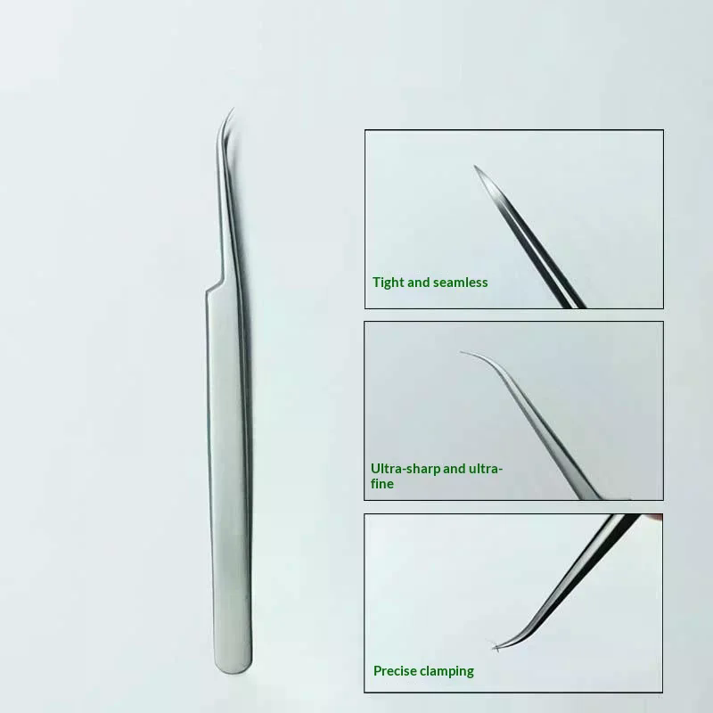 Pinça de Aço Inoxidável para S - Lash Extension Tweezers avaliação e preço