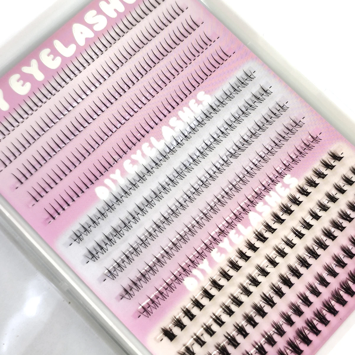 AMSDCN 3styleBottom 15rows Cíl - Eyelash Extension Human Hair avaliação e preço