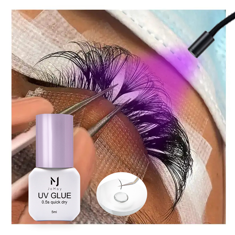 Cola para cílios 0.5S UV LED p - Eyelash Extension Glue For Sensitive Eyes avaliação e preço