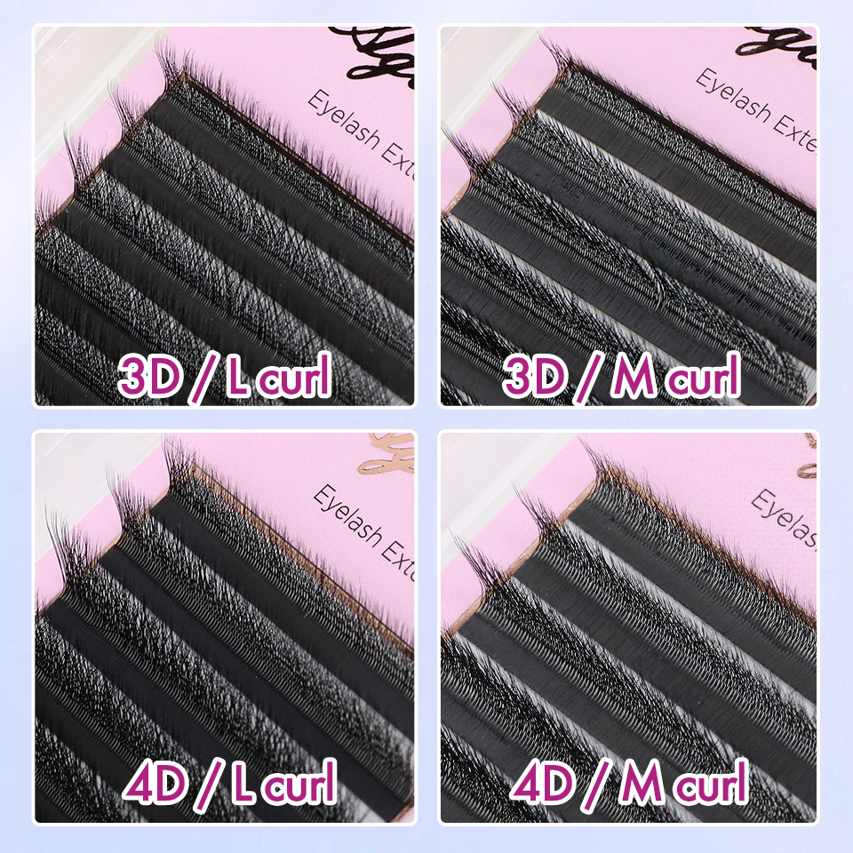 Cílios AGUUD L M W Shape 3D Cl - Eyelash Extension Yy avaliação e preço