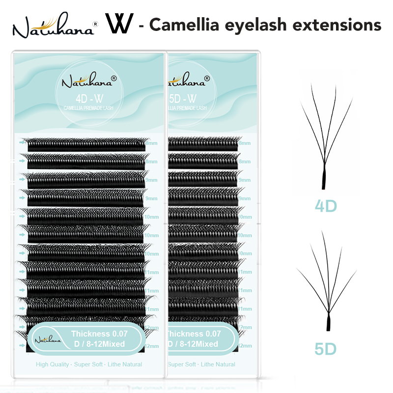 Extensões de Cílios NATUHANA C - Eyelash Extension Human Hair avaliação e preço