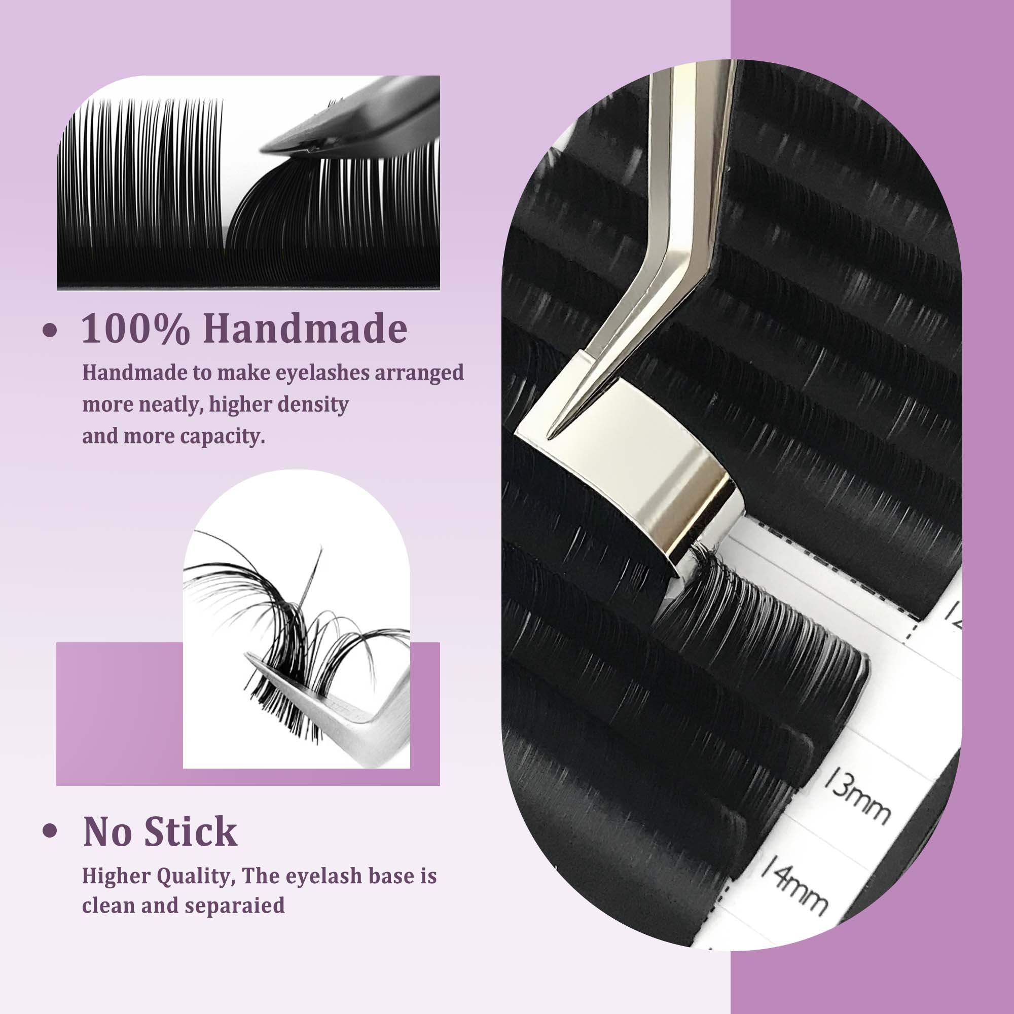 CoMango extensão clássica de c - Eyelash Extension Human Hair avaliação e preço