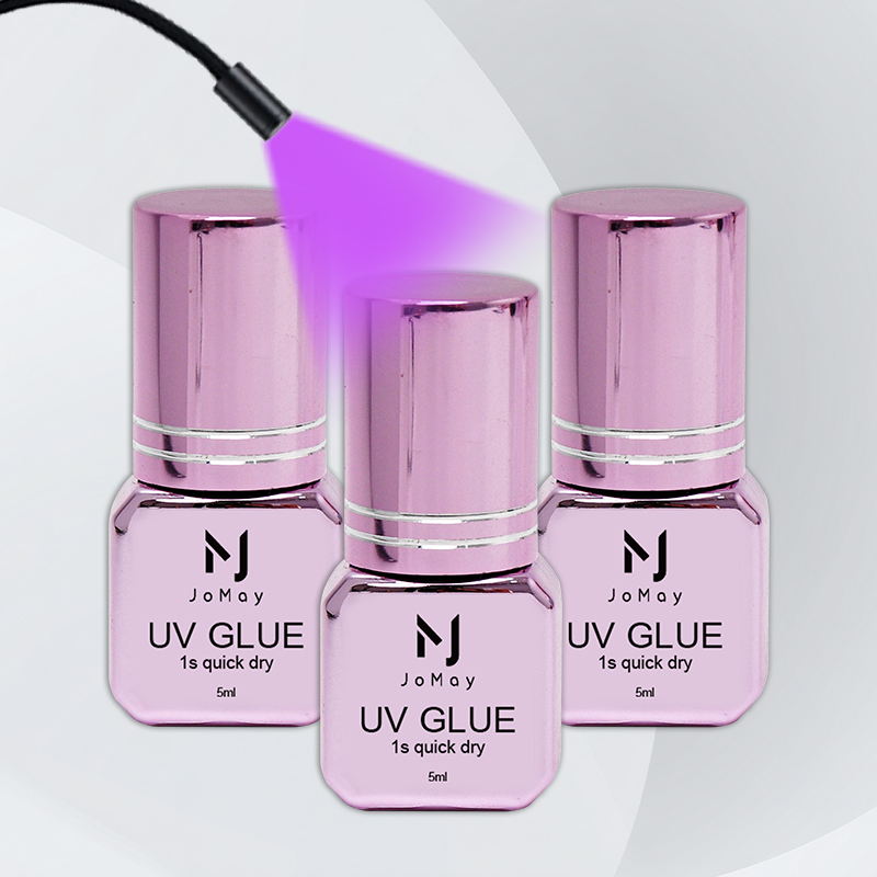 JOMAY 3 Frascos de Cola UV de  - Eyelash Extension Glue For Sensitive Eyes avaliação e preço