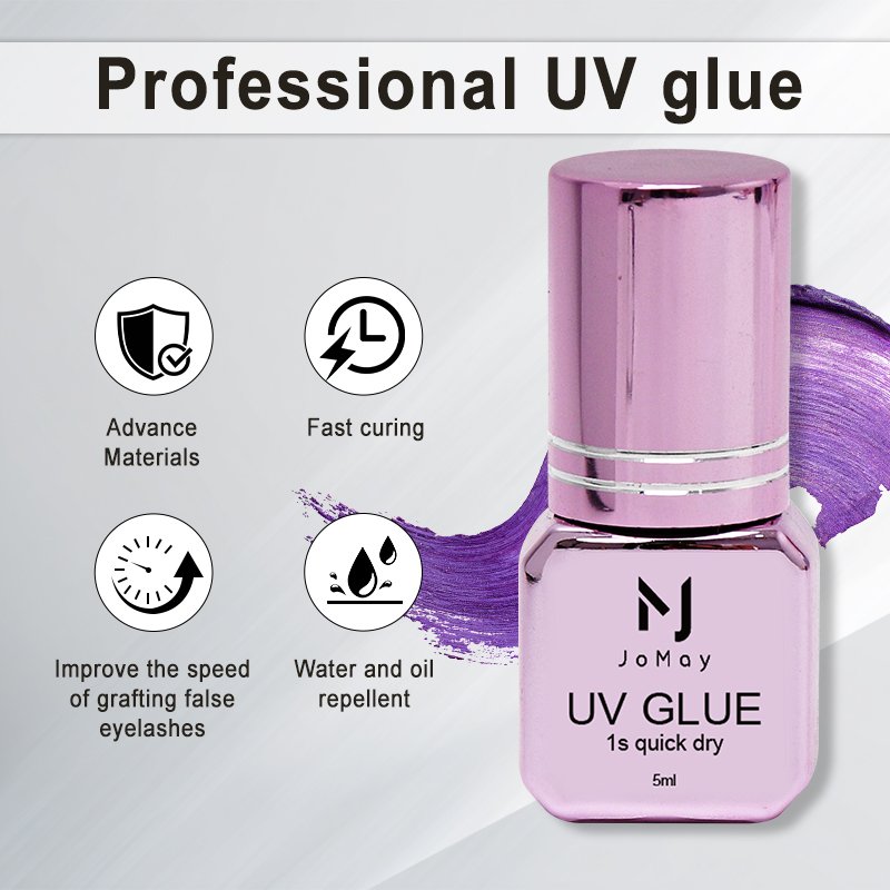 JOMAY 3 Frascos de Cola UV de  - Eyelash Extension Glue For Sensitive Eyes avaliação e preço