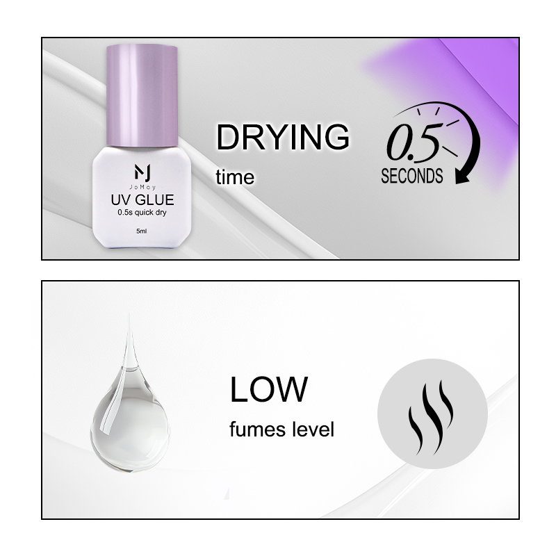 Cola para cílios uv super rápi - Eyelash Extension Glue For Sensitive Eyes avaliação e preço