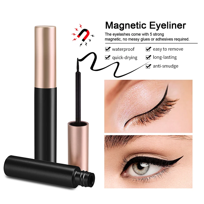 1/2 Peças Delineador Magnético - Eyelash Extension Glue For Sensitive Eyes avaliação e preço