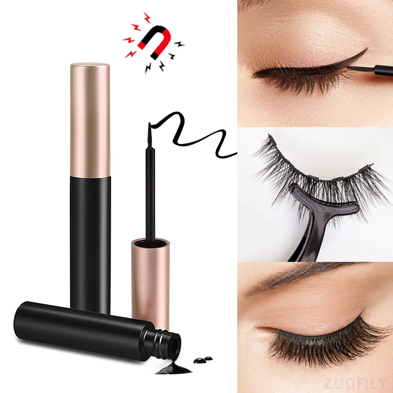 1/2 Peças Delineador Magnético - Eyelash Extension Glue For Sensitive Eyes avaliação e preço